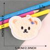 Original embroidery sticker embroidery label cartoon animal bear towel embroidery hand account DIY patch sticker accessory cloth sticker