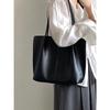 Pu Leather Large Capacity Handbags Women's Shoulder Bags Vintage Ladies Casual Tote Handbags Female Commute Travel Shopping Bag
