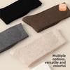 Winter and Autumn Wool Socks - Children's Melanoid Color Series, Warm, Antibacterial, Mid-calf Length Socks