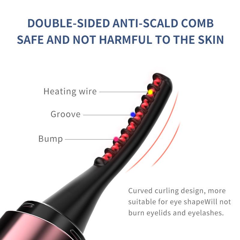 Rechargeable Heated Electric Eyelash Curler