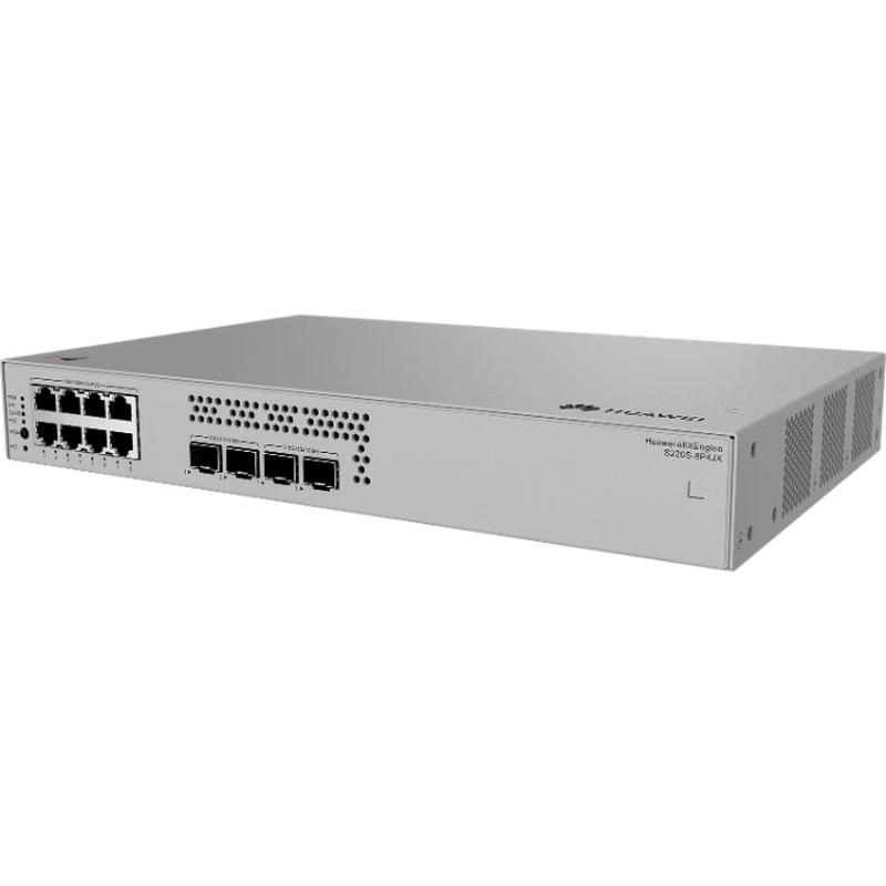 Huawei KunLing S220S-8P4J 8-Port Gigabit Managed PoE Switch with 4x 2.5G Uplinks