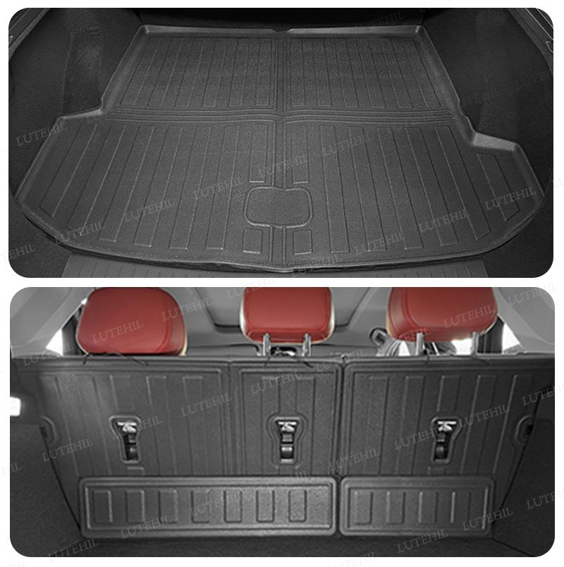 LUTEHIL For EXEED RX 2025-2025 All-Weather TPE Floor Mat Trunk Mat Full Set Carpet Cover Auto Interior Protector Accessories