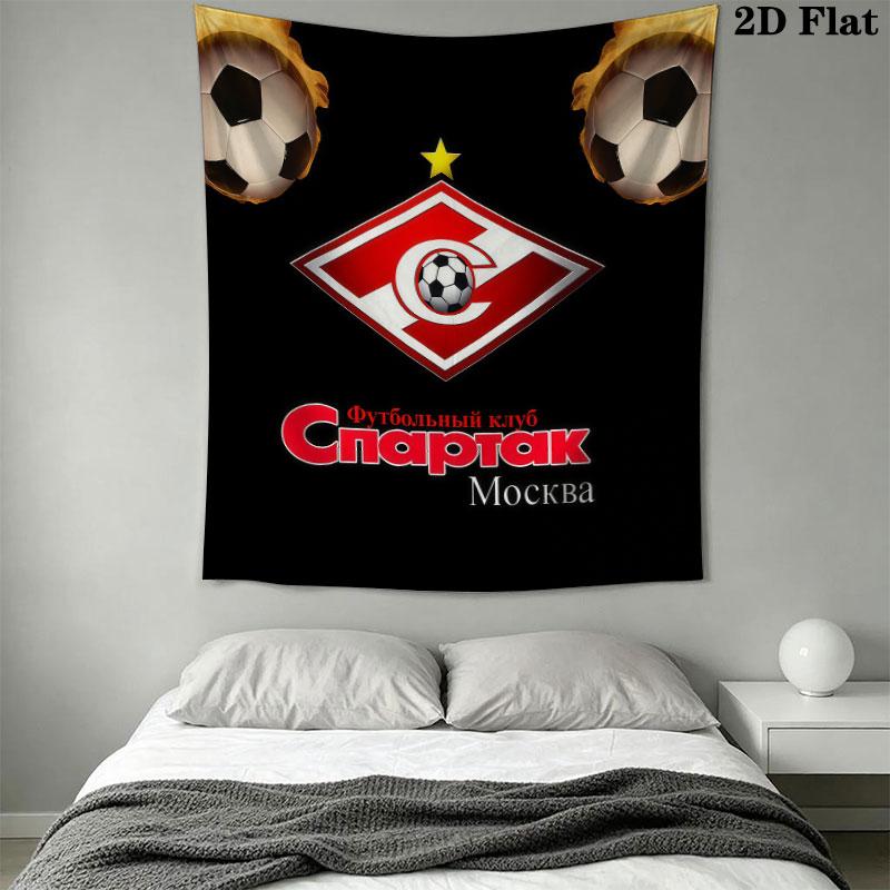Spartak Moscow Triumph Wall Hanging Printed Fabric Blanket Decorative Tapestries for Bedroom Living Room Home Decor