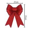 Christmas Bow Red Gold Xmas Tree Large Bowknot For Home Decoration Wedding Navidad New Year Party DIY Hanging Decor
