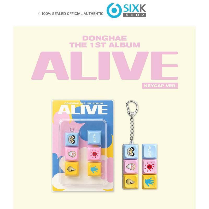 [Pre-order] SUPER JUNIOR DONGHAE THE 1ST ALBUM [ALIVE] KEYCAP VER. (Online Benefit)