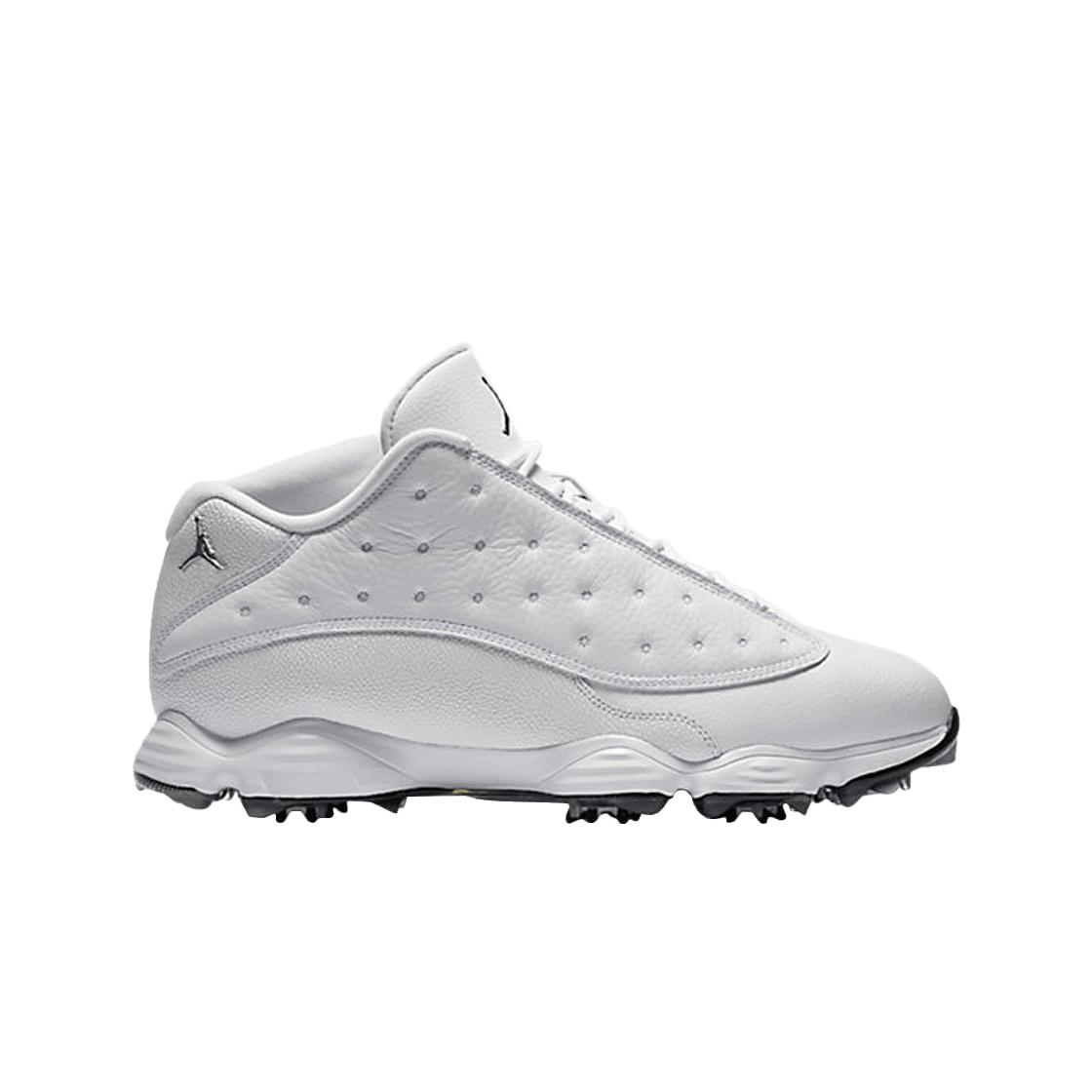 

Jordan 13 Retro Golf Cleat White Black 275