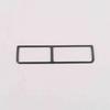 Black Steel Headlight Switch Control Frame For Mitsubishi Eclipse Cross 18-