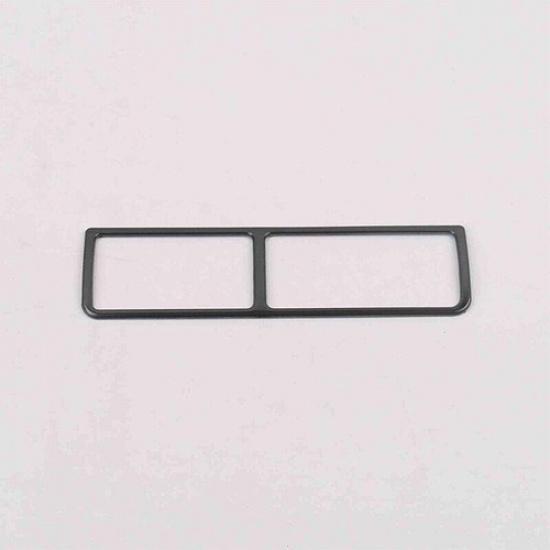 Black Steel Headlight Switch Control Frame For Mitsubishi Eclipse Cross 18-