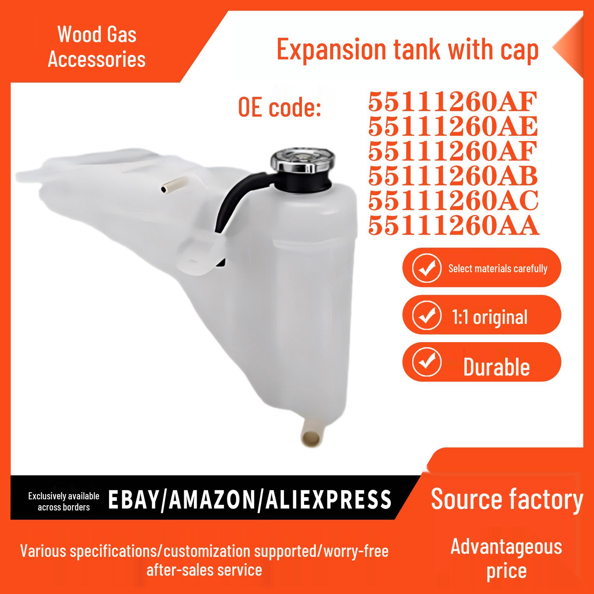 Chrysler 300C Expansion Tank with Cap, Model 55111260af pokess
