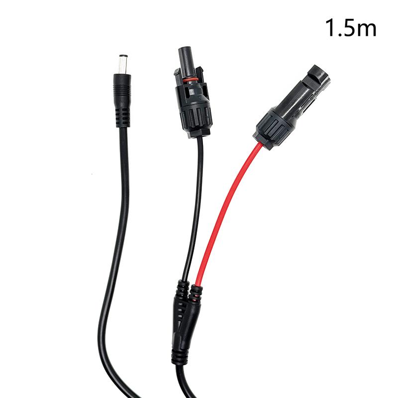 Mc4 To Dc 5521 Adapter 1.5M Extend Output Cable For Solar Panel Power Connector For Motor Home For Yacht