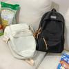 Kawaii Large-capacity Waterproof College Backpack Korean Version Simple School Bags Trendy Women Laptop Backpack Travel Book Bag