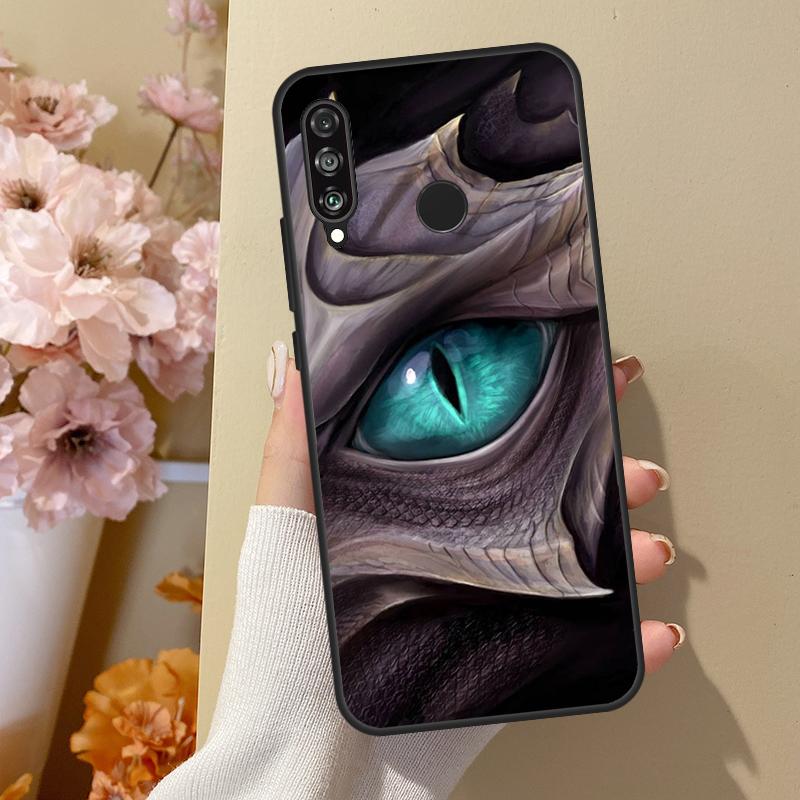 Dragon's Eye For Huawei Nova 7i 8i 11i 12i 12s Y73 Y70 Y90 Y60 Y72 Y61 Y91 9 10 SE P30 Pro P40 Lite Case
