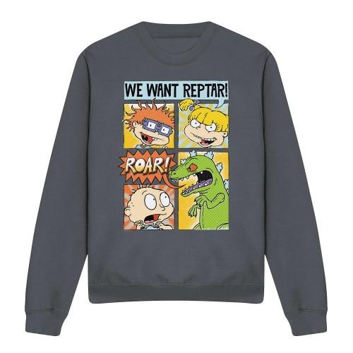 Rugrats Unisex Adult Chceme Reptar! Komiksová mikina
