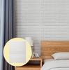 Waterproof Self-adhesive Brick Pattern 70X100cm 3D Wallpaper Solid Color Living Room Wall Sticker