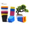 Puntos 10Pcs Bonsai Planter Nursery Flower Pot Garden Square Home Plastic Decor Supply