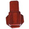 1Pcs Dollhouse Wood Vintage Red Clock 1/12 Scale Dollhouse Miniature Toy Pretend Play Furniture Toy Baby Kids Diy Toys