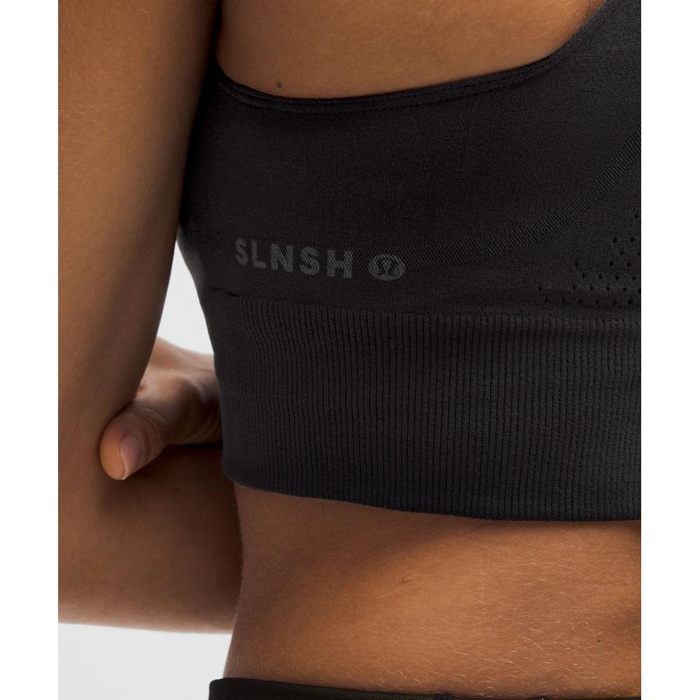 Lululemon Revealknit Cropped Tank Top  Slnsh Collection Black