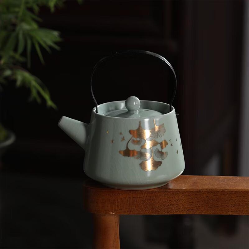 Wanchunhe Dehua Ru Kiln Handmade Ceramic Tea Set