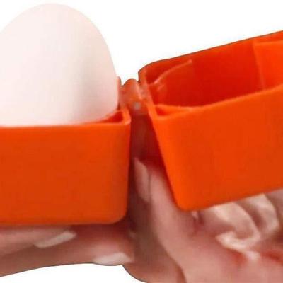 New Cute Egg Shell Opener Stainless Steel Household Egg Opener Tool Kitchen Baking Tool Egg Peeler for Raw Eggs