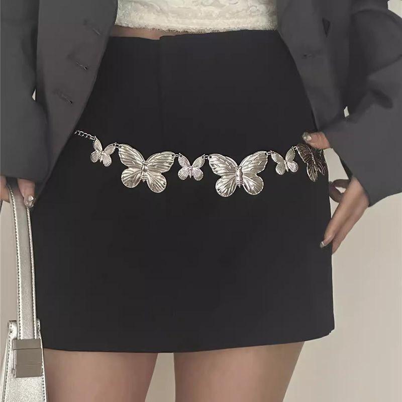 

Стильная богемная длинная поясная цепочка с монетами для женщин, элегантные винтажные аксессуары, металл Silver Style Three