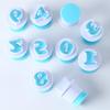 Baking Pastry Mold Letter Fondant Cookie Cutter 26pcs Upper Lowercase Alphabet and 10pcs Number Cake Decoration Tools GYH