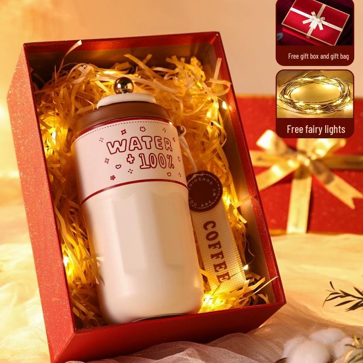 High-End Insulated Cup Gift Box for Female Friend or Bestie - Perfect Birthday Souvenir for Women and Girls
