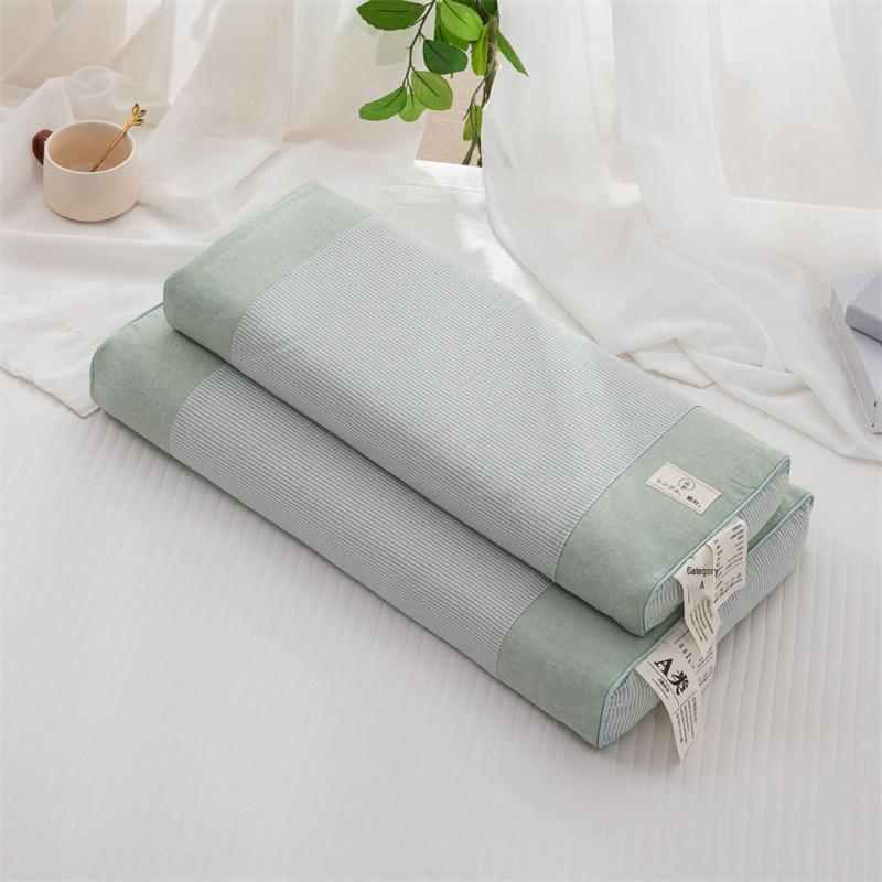 Pair of Buckwheat Pillows for Neck Support and Better Sleep