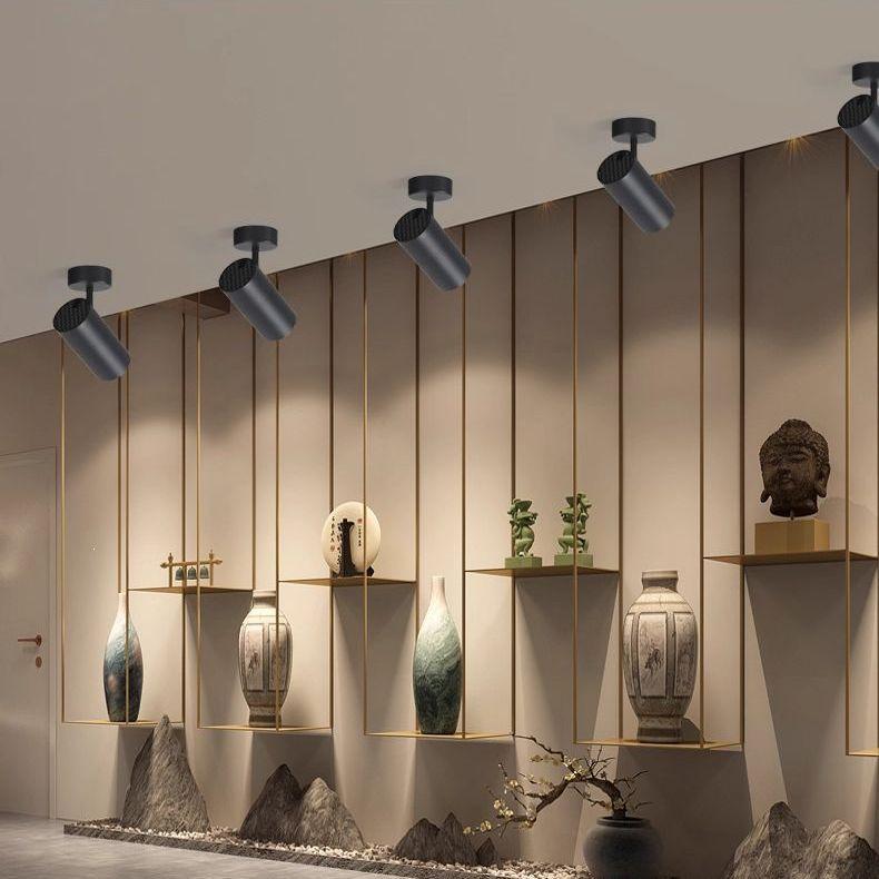 COB LED Surface-Mount Spotlight for Retail and Home Background Walls