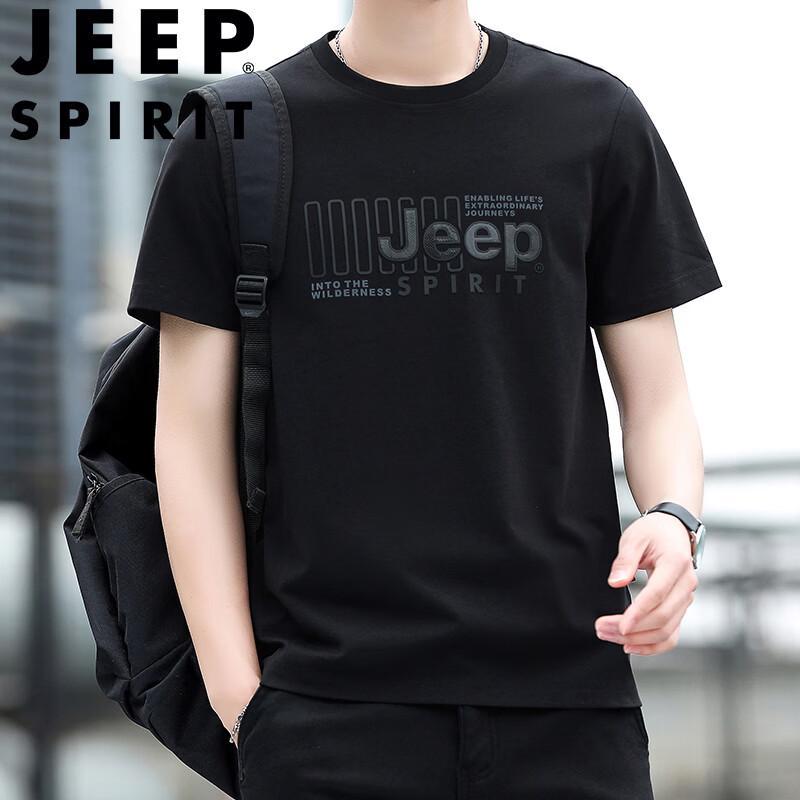

JEEP SPIRIT Men s Outdoor Casual Short Sleeve T-Shirt 4XL