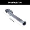 Bathtub Drain Pipe with Flexible Trap Shower Drain Pipe ABS Drain Pipe for Easy Installation In Kitchens & Bathrooms