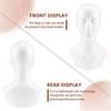 2025 Trend Foam Male Display Mannequin Head Dummy Wigs Hat Scarf Stand Model