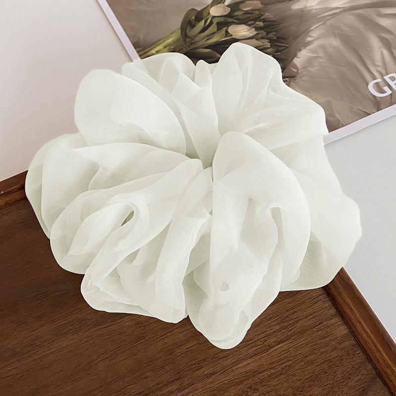 Romantic Hair Ties Scrunchies For Women Girls Unique Elegant Elastic Hair Ties Rubber Bands Hair Accessories Ponytail Holder