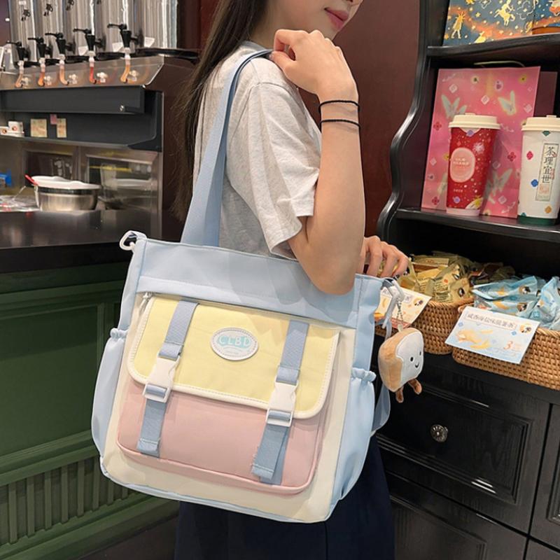 Beautiful Three Piece Cute Girl Backpack Set Large Capacity Backpack for Junior High School and College Students Traveling Bag