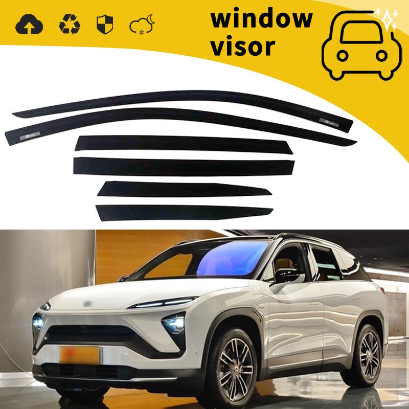 Rain Visor Guard for Nio ES8/ES7/ES6/EC6 (2018-2022) – Car Door Protection & Decoration