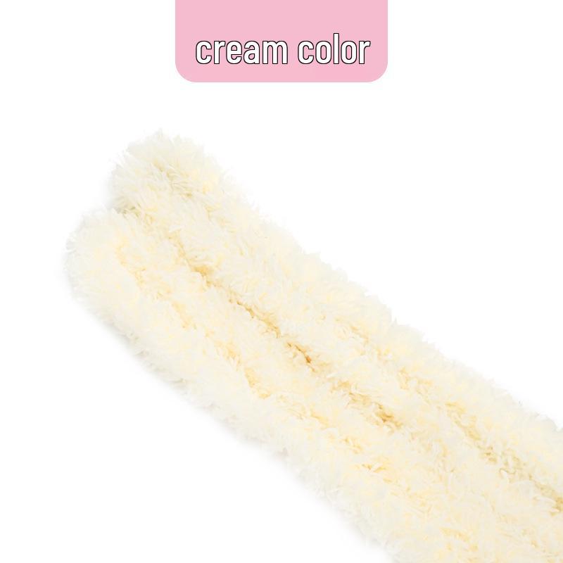 15mm Thick Coral Fleece Pipe Cleaners for DIY Plush Teddy & Puppy Handmade Dolls - Chenille Stem Set.