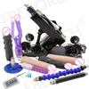 FREDORCH Sex Machine Female Masturbation Pumping Gun with Dildos,Vibrator Adjustable Speed Love Sex Machine for Couple Sex Toys