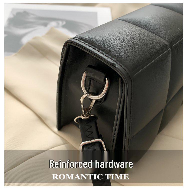 Borsa a Tracolla e a Spalla da Donna Trendy Coreana Minimalista 2025 - Stile Quadrato Piccolo