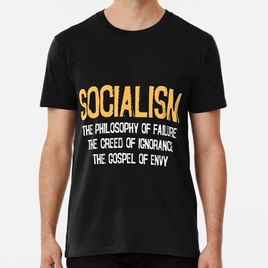 Anti Socialism Failure Envy Winston Churchill QuoteA T-Shirt XXXL