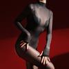 Sissy Lingerie Mens Penis Sheath Onesie Sexy High Neck Oil Shiny Open Butt Full Bodystockings Hollow Back See Through Jumpsuit