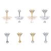 Simple  Angel Wings Butterfly Navel Ring For Women Girls Exquisite Belly Button Rings Sexy Belly Piercing Jewelry Gifts