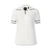Golf Classic Versatile Short Sleeve Polo Shirt Women Tops A11W535405F-WT