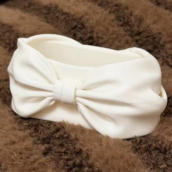 Xiaobudian 3D Print Storage Box, Bow Shape Multifunctional Organizer, Decorative Desktop Bowl, for Jewelry And Beauty Accessories