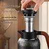 High-End Portable Pure Titanium Insulated Tea Set: Stewing Teapot, Teacups, Gift Box, Ideal for Business Travel