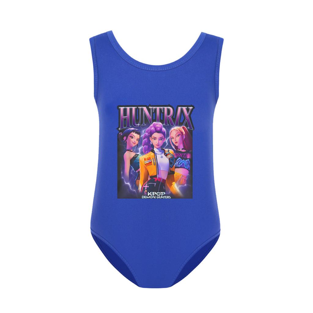 5029 Kids Girls Rumi Mira Zoey Print Swimsuit Swimming One-piece Bodysuit Swimwear