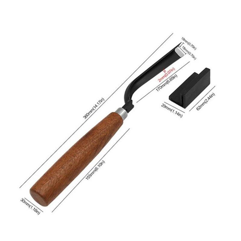 

Резак для нарезания резьбы 360 мм Резак из высокоуглеродистой стали Лезвие из высокоуглеродистой стали для различных применений для резки резины Pack of 1 чёрный