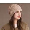Autumn Winter Outdoor Windproof Cap Women's Big Head Circumference Ear Protection Warm Cap