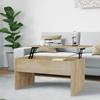 Day and Night - Day and Night Sonoma Oak Engineered Wood Coffee Table 80x50.5x41.5 Cm