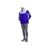 Adidas Color Block Slim Fit Zip Long Sleeve Jacket Men Jackets Blue JN3003