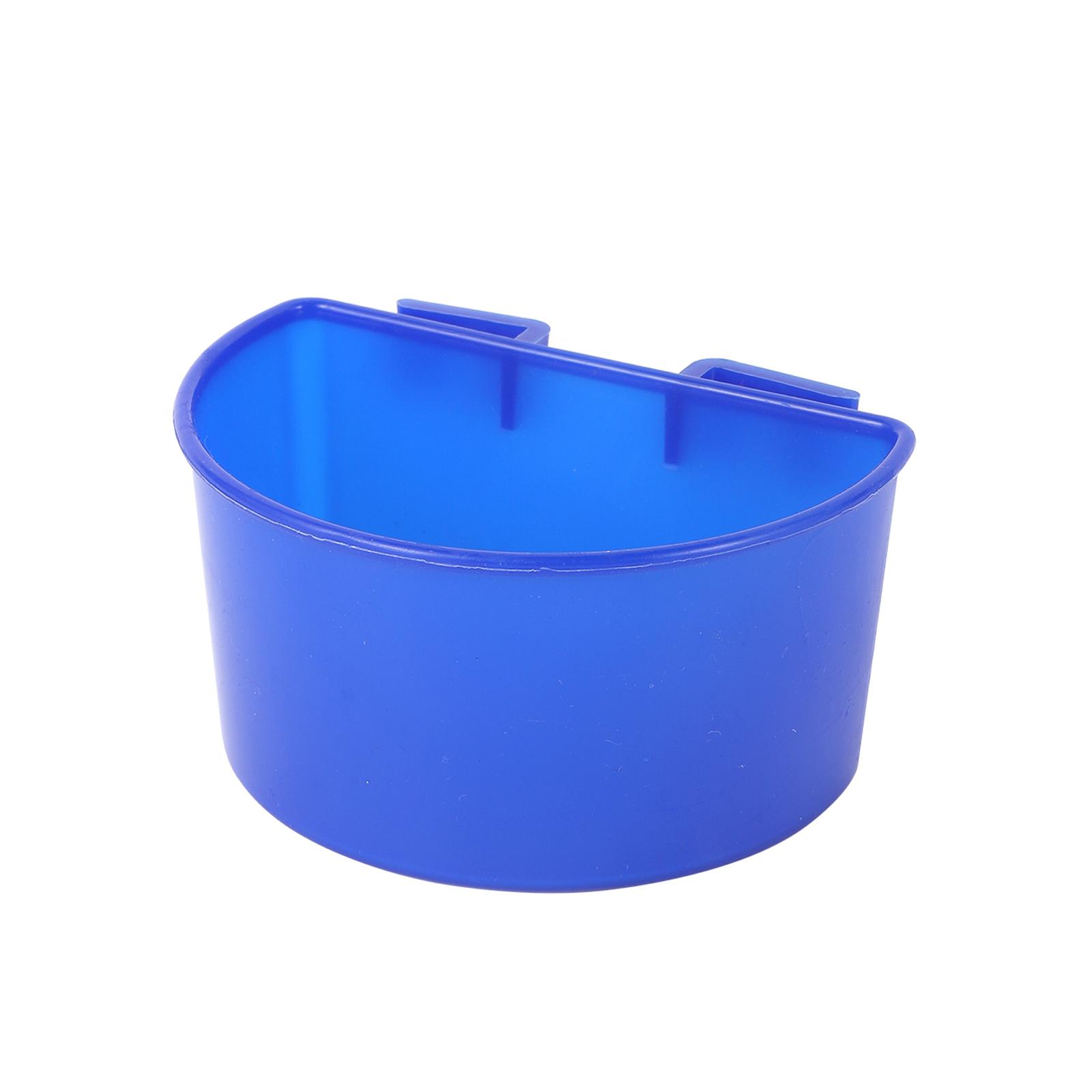 Bird Feeder Water Drinker Automatic Drinking Fountain Pet Parrot Cage Bottle Drinking Cup Bowls Pet Bird Supplies Dispenser синий