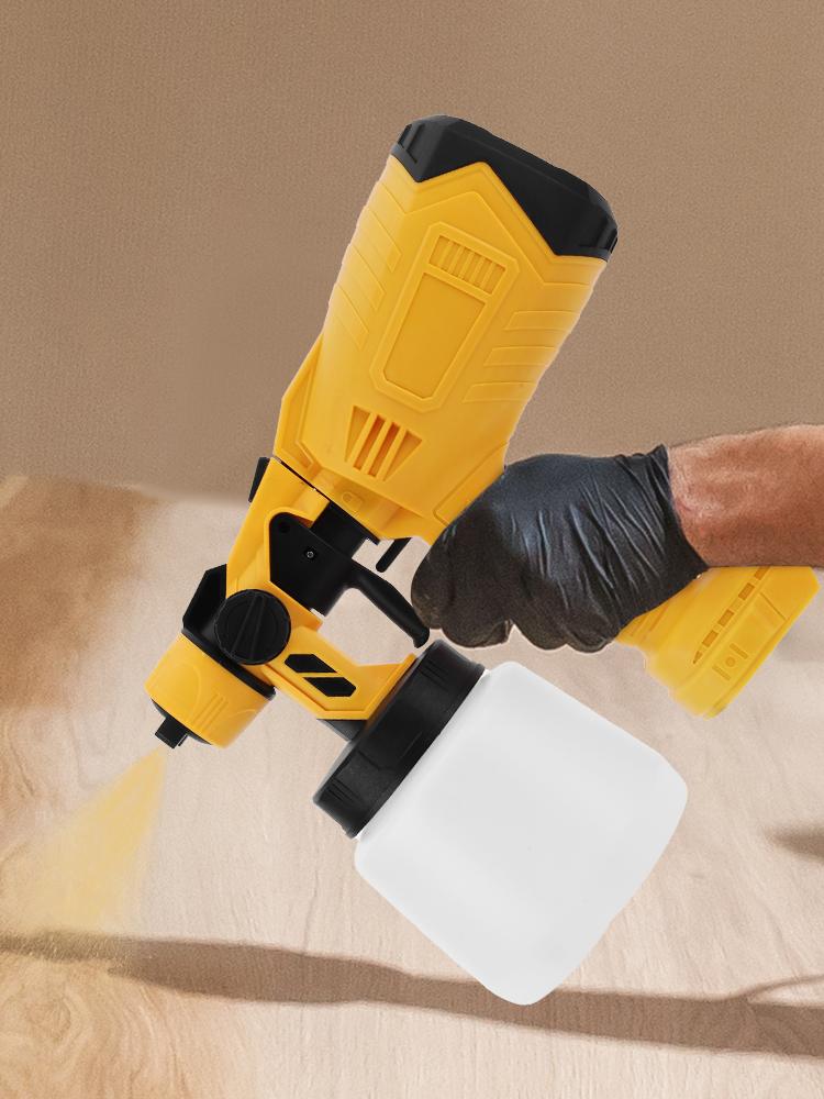 Cordless High Capacity Paint Sprayer for Makita 18V Battery (Not Include Battery) 3 Nozzles for House Painting Interior Exterior